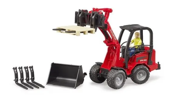 Bruder 2193 Shovel Schaeffer Met Accesoires Best