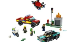 Lego 60319 city brandweer en politie achtervolging Sale