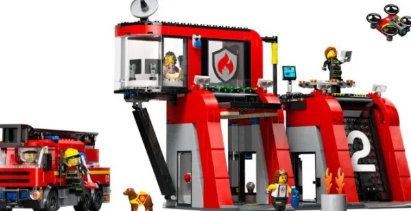 Lego 60414 City Brandweerkazerne En Brandweerauto Clearance