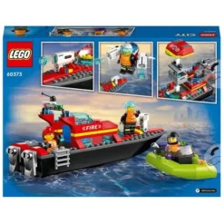 Lego 60373 City Reddingsboot Brand Fashion