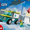 Lego 60403 City Vehicle Ambulance En Snowboarder Fashion