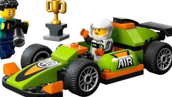 Lego 60399 City Vehicle Groene Racewagen Fashion
