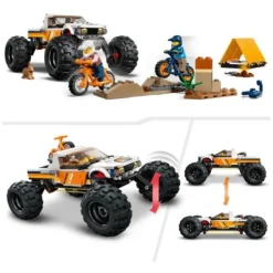Lego 60387 City 4x4 Terreinwagen Avonturen New