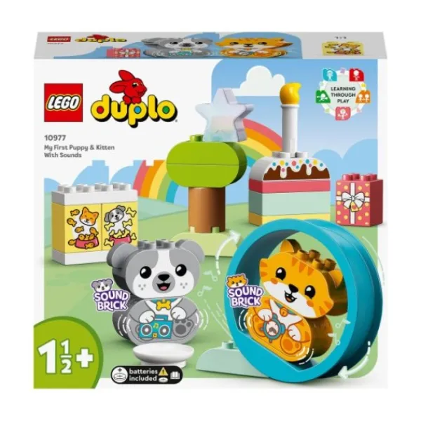 Lego 10977 Duplo Mijn Eerste Puppy En Kitten Met Geluid New