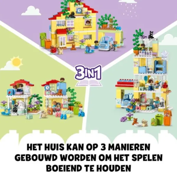 Lego 10994 Duplo Town 3In1 Familiehuis Online
