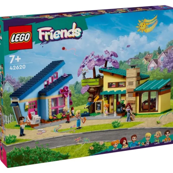 Lego 42620 Friends Olly En Paisley's Huizen New