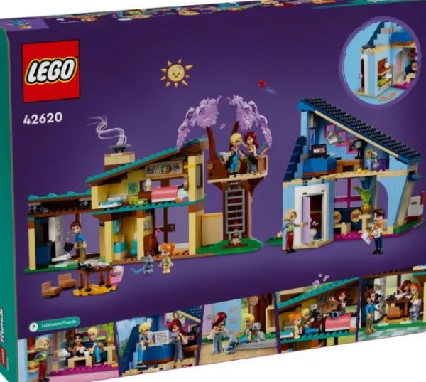 Lego 42620 Friends Olly En Paisley's Huizen New
