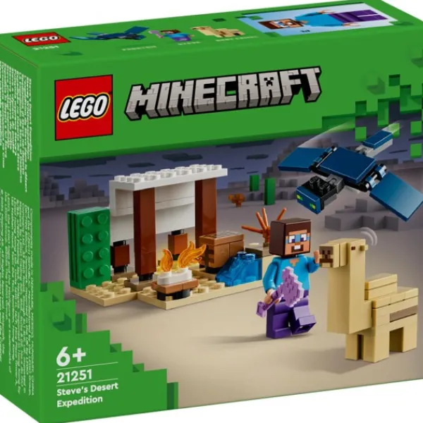 Lego 21251 Minecraft Steve's woestijnexpeditie Fashion