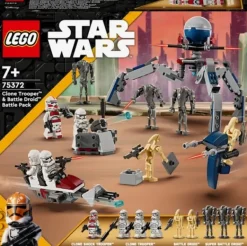 Lego 75372 Star Wars Clone Trooper & Battle Droid Battle Pack Sale