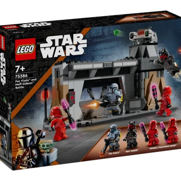Lego 75386 Star Wars Paz Vizsla En Moff Gideon Duel Fashion