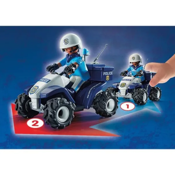 Playmobil 71092 Politie Speed Quad Best