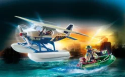 Playmobil 70779 politiewatervliegtuig: smokkelaar achtervolging Discount