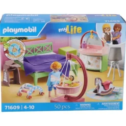 Playmobil 71609 Slaapkamer Met Baby Speelhoek Sale