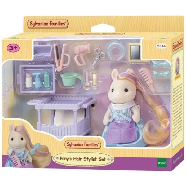 Epoch 5644 Sylvanian Families Pony Kapper Set Sale