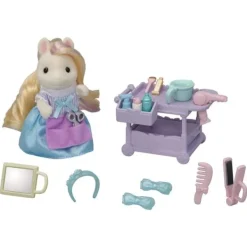 Epoch 5644 Sylvanian Families Pony Kapper Set Sale
