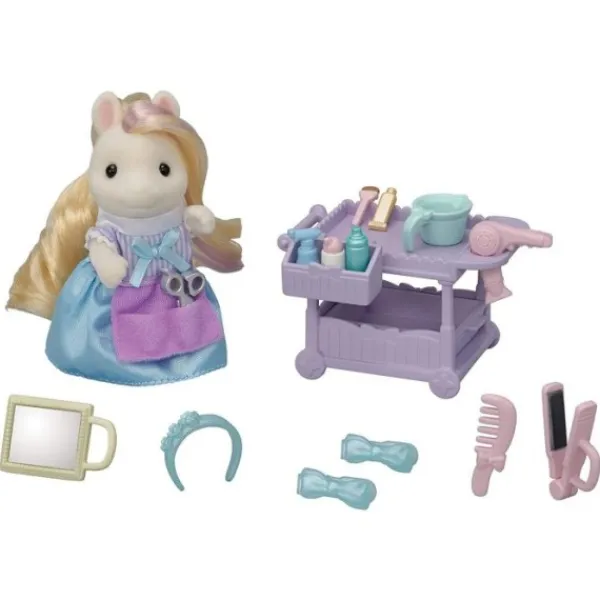Epoch 5644 Sylvanian Families Pony Kapper Set Sale