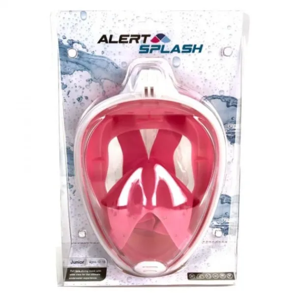 Splash Alert Duikbril Masker S/M roze Clearance