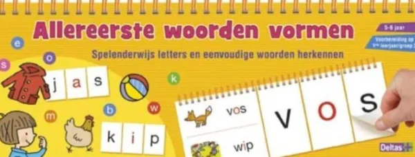 Deltas Allereerste woorden vormen (5-6 jaar) Hot