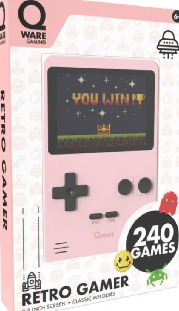 De Grote Speelgoedwinkel Arcade 240 In 1 Mini Game Retro Roze Best
