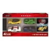 Rapid Wheels Auto Diecast 4 in Doos Best