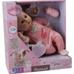 Baby Annabell Hannah 36cm Play With Me Clearance