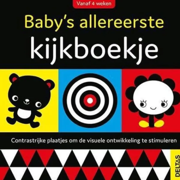 Deltas baby's allereerste kijkboekje va. 4 weken Outlet