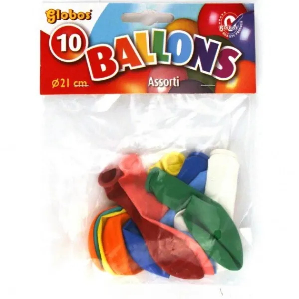 De Grote Speelgoedwinkel Ballon Kleuren 10 Stuks 21cm Hot