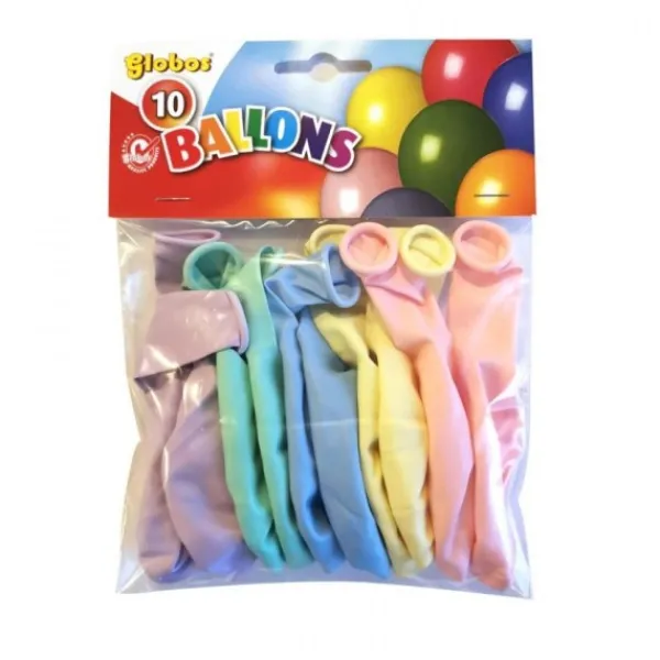 De Grote Speelgoedwinkel Ballon Verschillende Kleuren Pastel en Macaron Sale