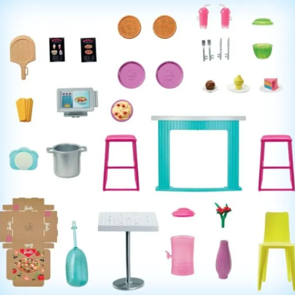 Mattel Barbie Cook 'n Grill Restaurant Doll And Playset Best