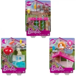Mattel Barbie Mini Playset Met Huisdier Outlet
