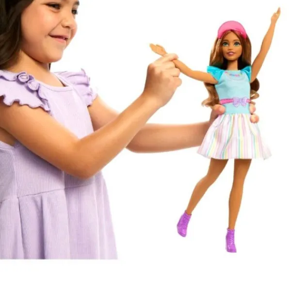 Barbie My First Brunette Met Konijn Fashion