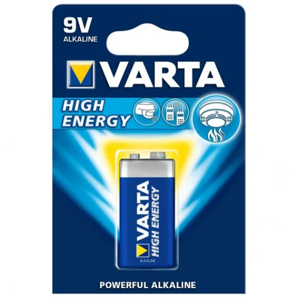 Varta Batterij Alkaline 9 Volt New