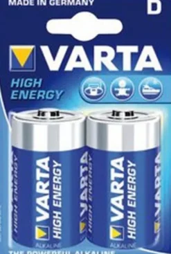 Varta Batterij alkaline d 2x Discount