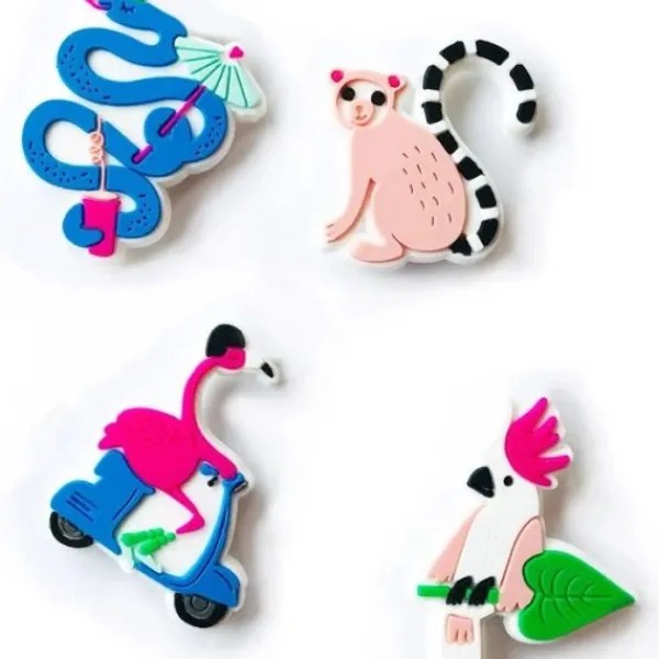 De Grote Speelgoedwinkel Blah Blah Gum Dieren 4 Stuks Sale
