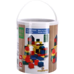 Marionette Blokkenton Hout 100-Delig voordelig online kopen? New