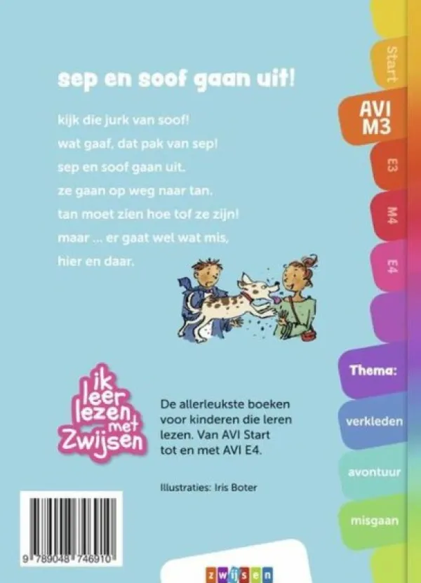 Zwijsen Boek AVI M3 Sep En Soof Gaan Uit Discount