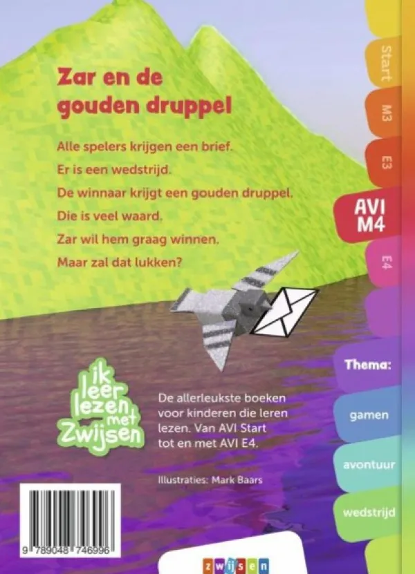 Zwijsen Boek AVI M4 Zar En De Gouden Druppel Best