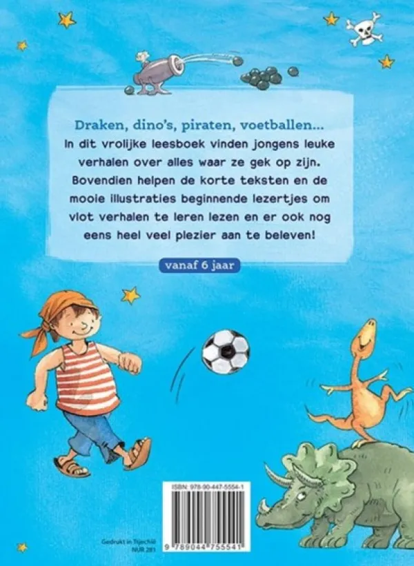 Deltas Boek Eerste Leespret voor Jongens vanaf 6 Jaar Hot