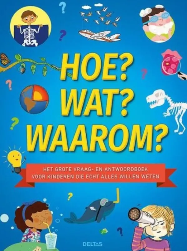 Deltas Boek Hoe? wat? waarom? Sale