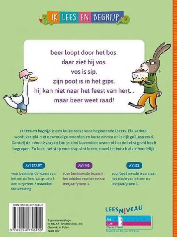 Deltas Boek Ik Lees En Begrijp - Taart Voor Beer Discount