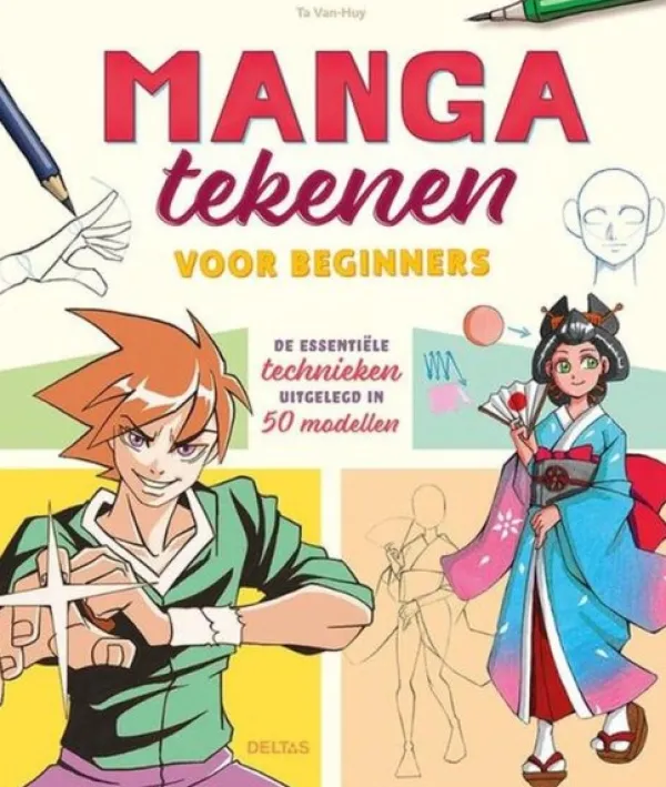 Deltas Boek Manga Tekenen Voor Beginners Discount