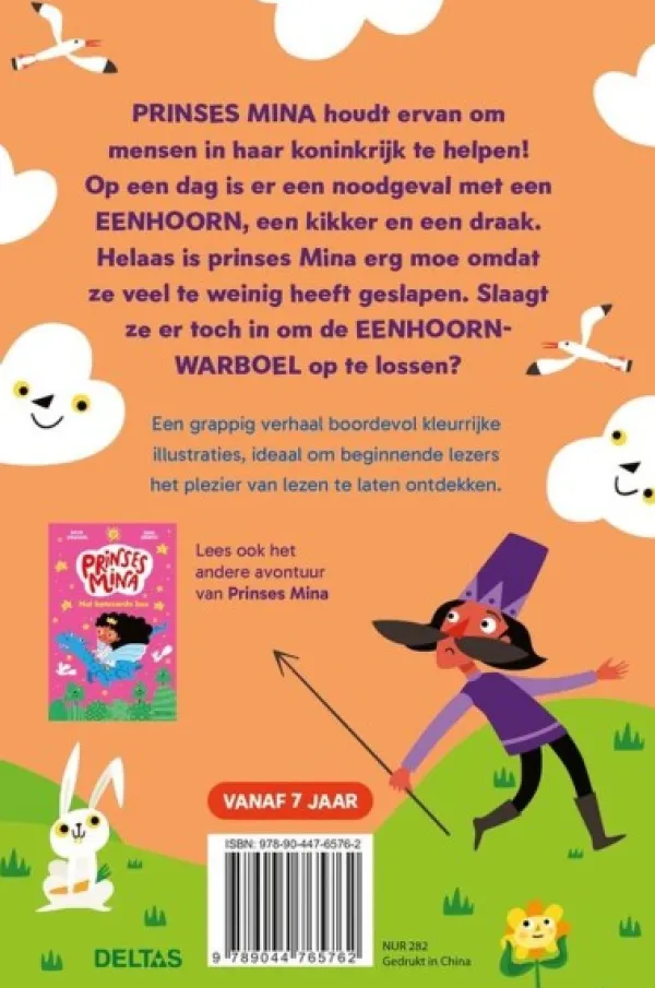 Deltas Boek Prinses Mina Eenhoorn-alarm! Best