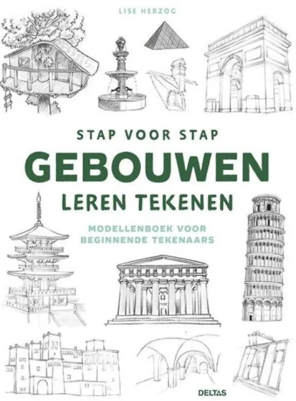 Deltas Boek Stap Voor Stap Gebouwen Leren Tekenen Outlet