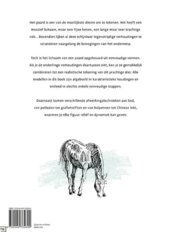 Deltas Boek Stap Voor Stap Paarden Leren Tekenen Clearance