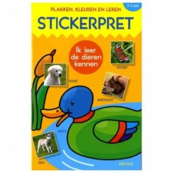 Deltas Boek Stickerpret Ik Leer De Dieren Kennen Discount