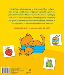 Deltas Boek stickerpret kleine handjes (2-4 jaar) Outlet