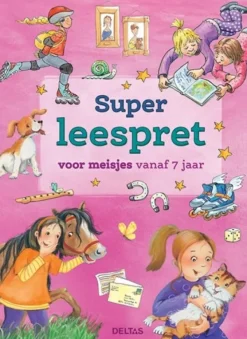 Deltas Boek Super Leespret voor Meisjes vanaf 7 Jaar New