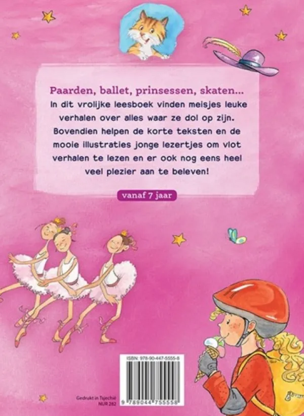 Deltas Boek Super Leespret voor Meisjes vanaf 7 Jaar New