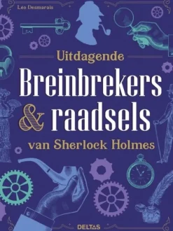 Deltas Boek Uitdagende Breinbrekers & Raadsels Van Sherlock Holmes New
