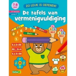 Deltas Boek Zo Leuk Is Oefenen Tafels (7-8 Jaar) Online